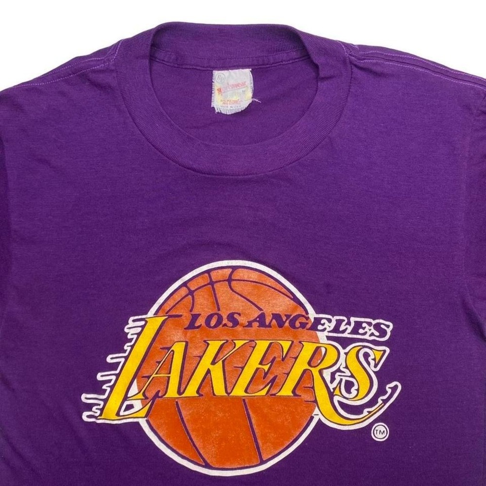 Vintage 80s 90s LA Los Angeles Lakers basketball shirt